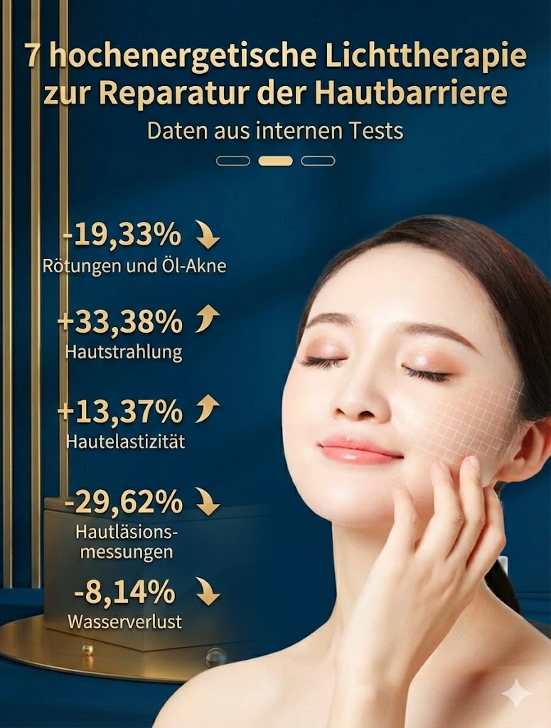 Ultimatives Home-Spa Erlebnis: Wiederaufladbare LED-Photonen-Maske zur Hautverjüngung