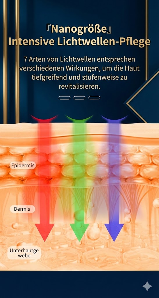 Ultimatives Home-Spa Erlebnis: Wiederaufladbare LED-Photonen-Maske zur Hautverjüngung