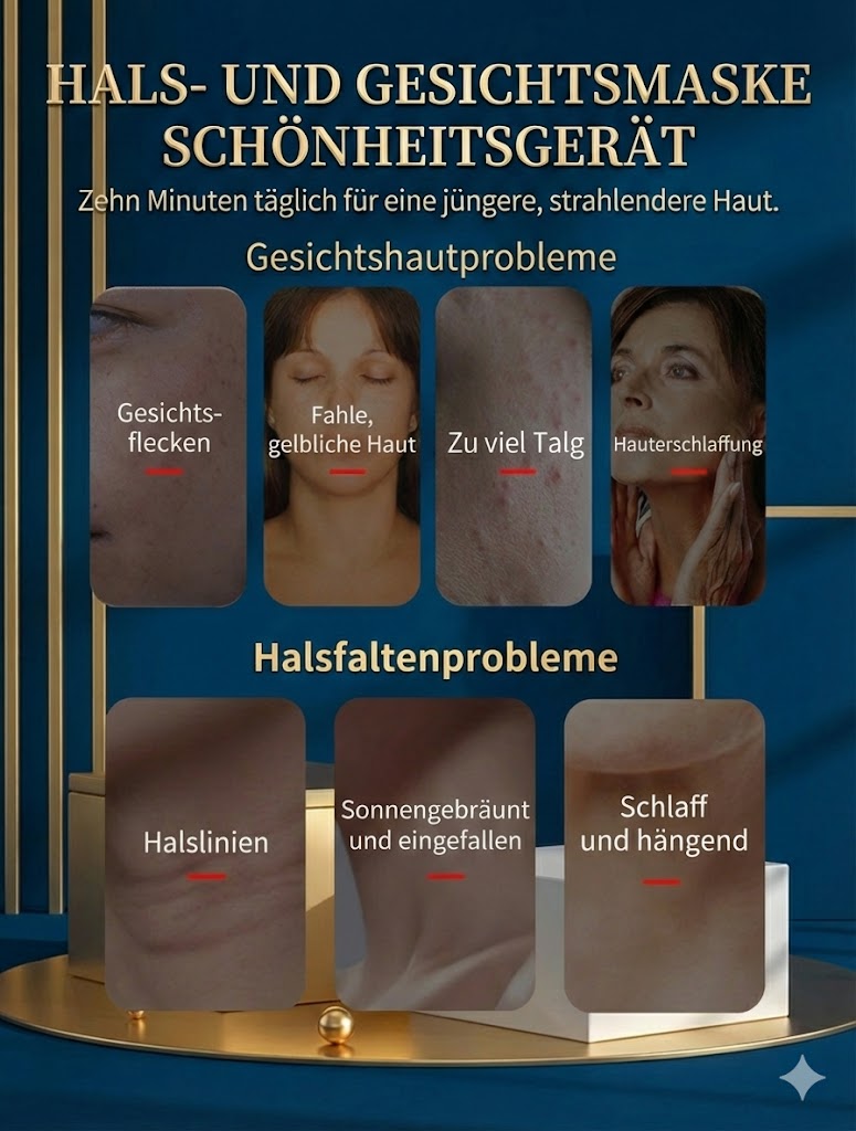 Ultimatives Home-Spa Erlebnis: Wiederaufladbare LED-Photonen-Maske zur Hautverjüngung